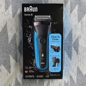 Series 3 Wet & Dry Electric Shaver - Blue/Black